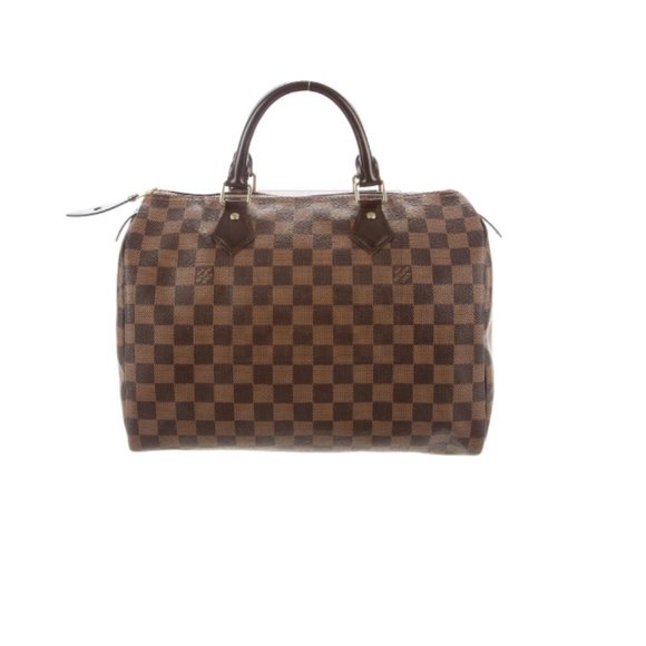 Louis Vuitton Speedy 25 Damier Ebene Handbag - Picture 1 of 16